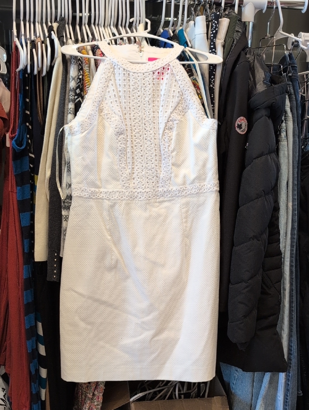 Lilly Pulitzer White Eyelet Dress